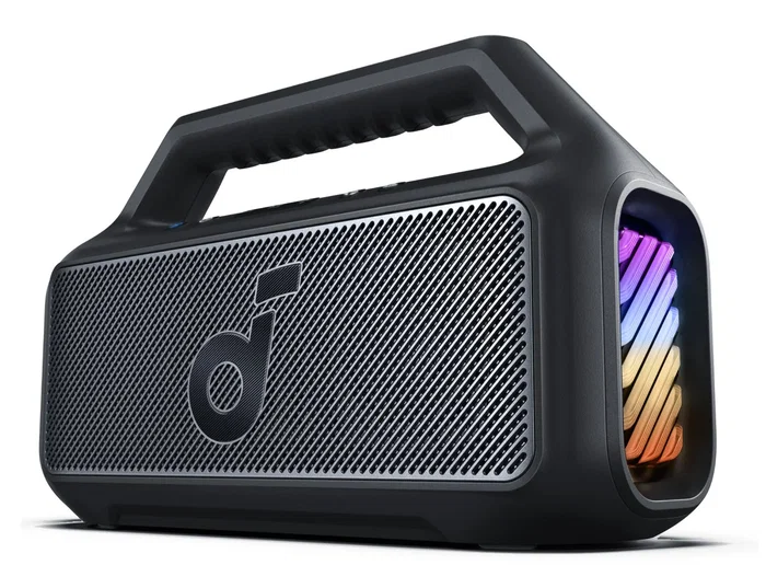 Soundcore Boom 2 - Altavoz Portátil 2.1 Bluetooth 80W, Autonomía 24h, Resistente al Agua IPX7, 4900 mAh, Negro Soundcore Boom 2 - Altavoz Portátil 2.1 Bluetooth 80W, Autonomía 24h, Resistente al Agua IPX7, 4900 mAh, Negro