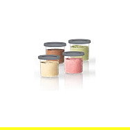 Ninja Recipientes para Postres con Tapa 4 Piezas XSK4PINTEUUK