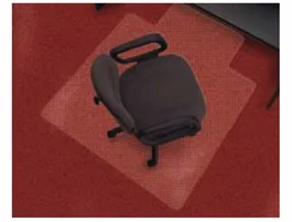 Q-connect Alfombrilla Protectora de PVC para Moqueta, 1150x1340 mm, Grosor 2,2 mm