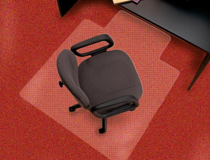 Q-connect Alfombrilla Protectora de PVC para Moqueta, 1150x1340 mm, Grosor 2,2 mm Q-connect Alfombrilla Protectora de PVC para Moqueta, 1150x1340 mm, Grosor 2,2 mm