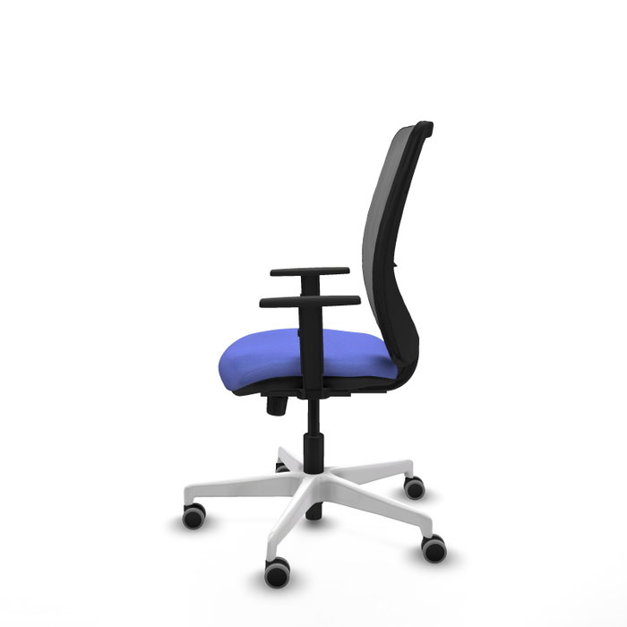 PIQUERAS Y CRESPO Silla de oficina Zulema con mecanismo Sincro, Azul claro y Gris PIQUERAS Y CRESPO Silla de oficina Zulema con mecanismo Sincro, Azul claro y Gris