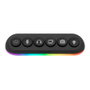 Streamplify HUB DECK 5 con 4x USB 3.0, 1x USB 2.0 y RGB - negro