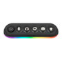 Streamplify HUB DECK 5 con 4x USB 3.0, 1x USB 2.0 y RGB - negro