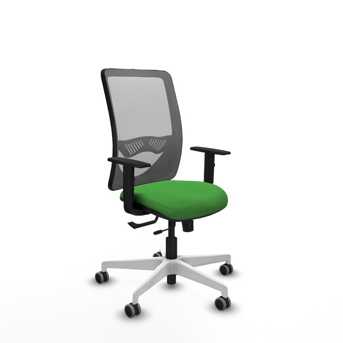PIQUERAS Y CRESPO Silla de oficina Zulema Verde con mecanismo Sincro/Traslack PIQUERAS Y CRESPO Silla de oficina Zulema Verde con mecanismo Sincro/Traslack