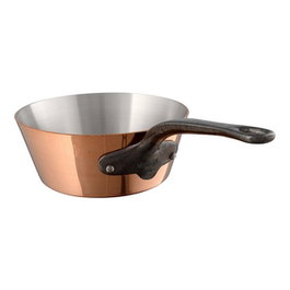 Mauviel Cobrinox Cazo Cónico de Cobre 16 cm Capacidad 1 Litro Diámetro 16 x 7 cm Alto