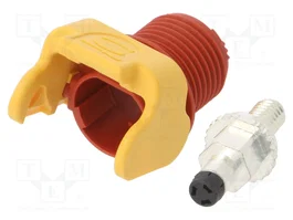 HARTING Conector de alimentación DC macho Han® S 120A