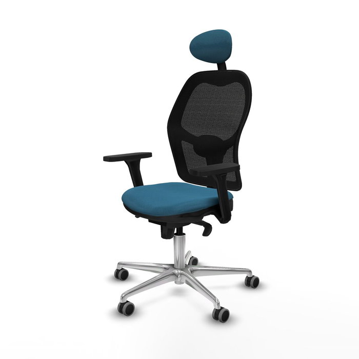PIQUERAS Y CRESPO Silla de oficina Jorquera Verde petróleo y Negro PIQUERAS Y CRESPO Silla de oficina Jorquera Verde petróleo y Negro