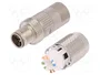 LAPP Conector M12 Macho 8 Pines Recto IP67 IDC Cat 6a