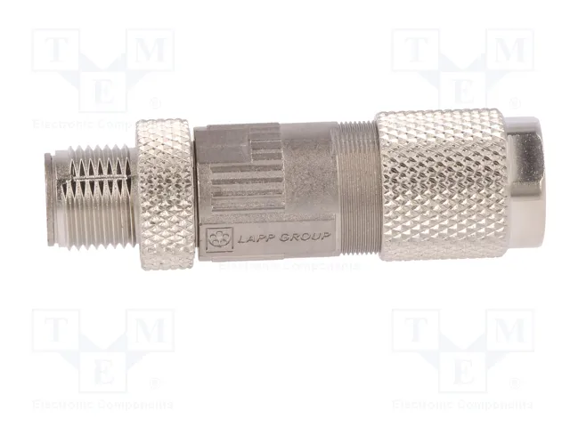 LAPP Conector M12 Macho 8 Pines Recto IP67 IDC Cat 6a LAPP Conector M12 Macho 8 Pines Recto IP67 IDC Cat 6a