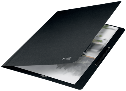 Leitz 39080095 Carpeta de Cartón con Gomas A4 Reciclado Negro 100% Portafirmas Capacidad 250 Hojas Cierre Elástico Leitz 39080095 Carpeta de Cartón con Gomas A4 Reciclado Negro 100% Portafirmas Capacidad 250 Hojas Cierre Elástico