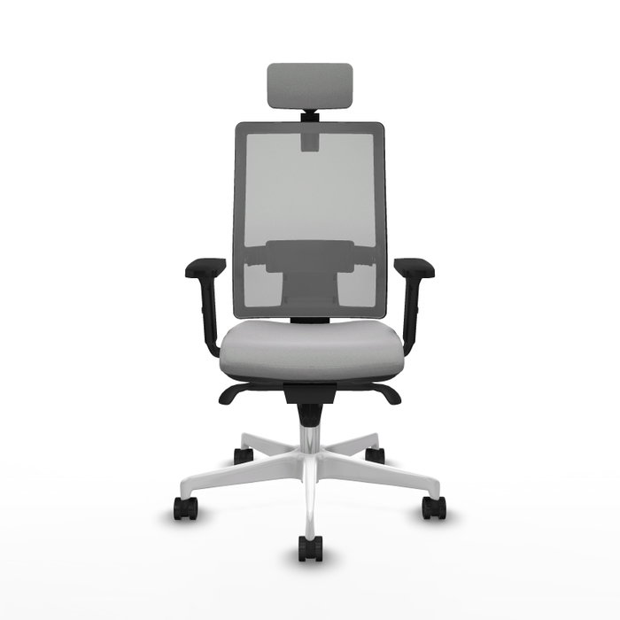 PIQUERAS Y CRESPO Silla de oficina Horna Gris con mecanismo Sincro PIQUERAS Y CRESPO Silla de oficina Horna Gris con mecanismo Sincro