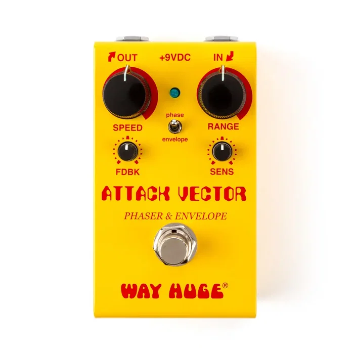 WAYHUGE Smalls Attack Vector Phaser & Envelope Filter Pedal de Guitarra y Bajo, Pjhaser / Enveloper - Two Effects in One