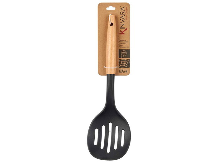 Kinvara Espumadera Cocina Mango Madera Plástico (PBT) 11x35x4 cm (Set de 12) Kinvara Espumadera Cocina Mango Madera Plástico (PBT) 11x35x4 cm (Set de 12)
