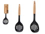Kinvara Espumadera Cocina Mango Madera Plástico (PBT) 11x35x4 cm (Set de 12)
