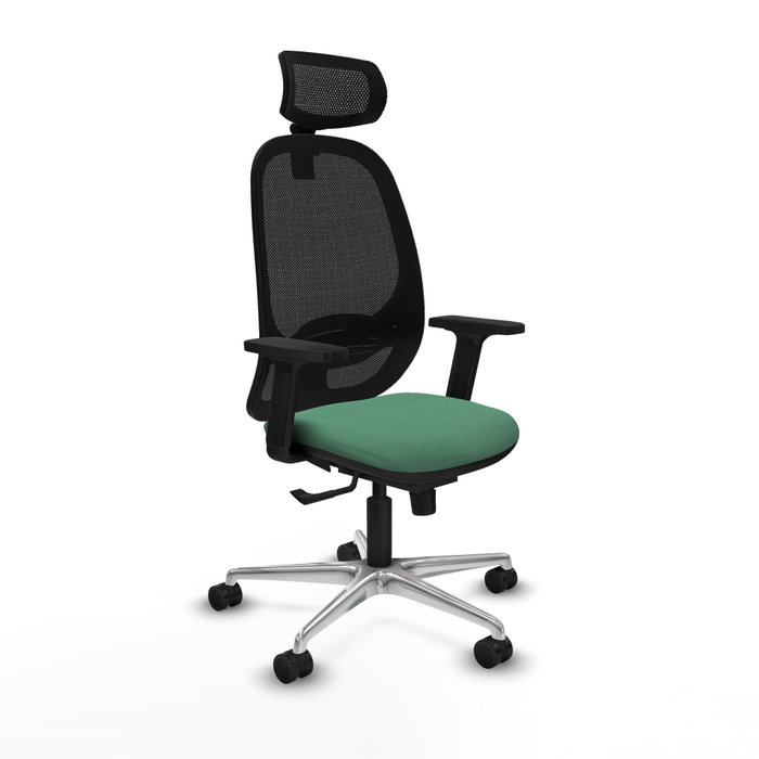 PIQUERAS Y CRESPO Silla de oficina Cilanco Verde esmeralda y Negro PIQUERAS Y CRESPO Silla de oficina Cilanco Verde esmeralda y Negro