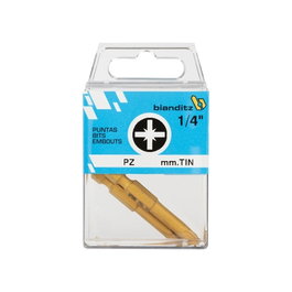 Wiha Punta PZ-1 TI 1-50 Blister 2 Unidades para Atornillado