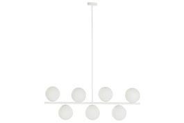 DKD Home Decor Lámpara de Techo Blanca 21 x 22 x 98 cm