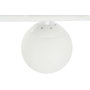 DKD Home Decor Lámpara de Techo de Metal y Cristal con Bolas Blancas