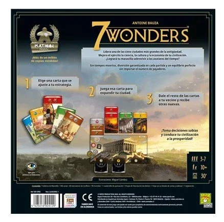 Asmodee 7 Wonders Nueva Edición
