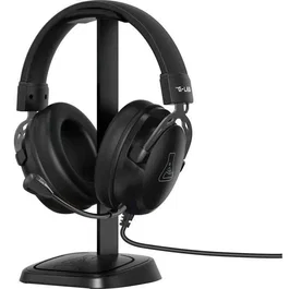The G-Lab Soporte Auriculares K-STAND-NEON Con Cable Diseño Compacto Negro