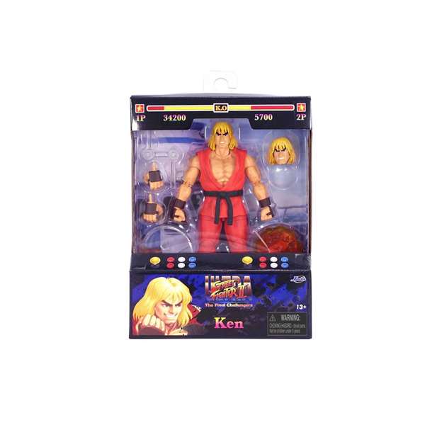 Figura Street Fighter II Ken 15 cm
