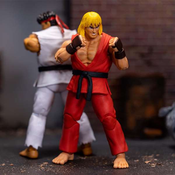 Figura Street Fighter II Ken 15 cm