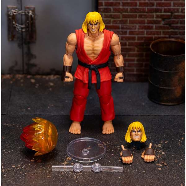 Figura Street Fighter II Ken 15 cm