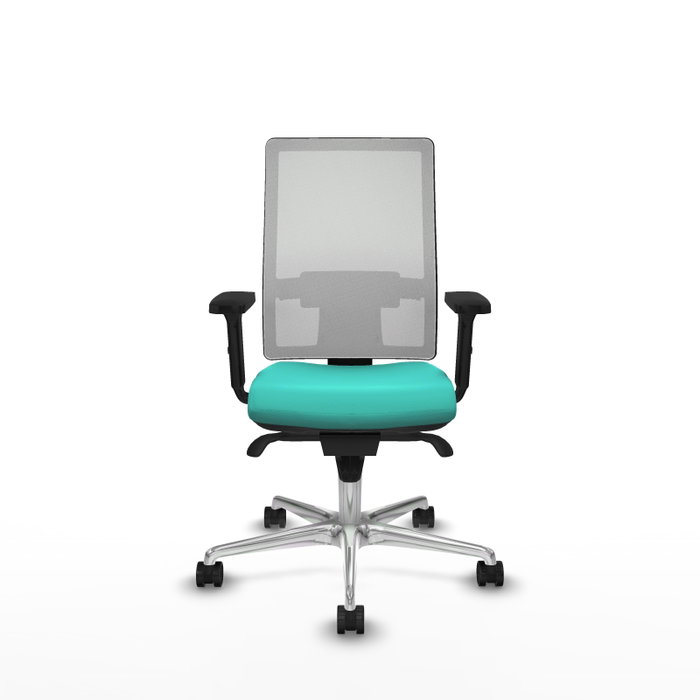 PIQUERAS Y CRESPO Silla de oficina Horna Turquesa y Blanco PIQUERAS Y CRESPO Silla de oficina Horna Turquesa y Blanco