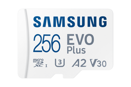 Samsung MB-MC256S Tarjeta MicroSDXC de 256 GB con Adaptador SD