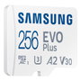Samsung EVO Plus MicroSDXC Tarjeta de Memoria 256GB MB-MC256S UHS-I U3 V30 A2 160MB/s con Adaptador SD