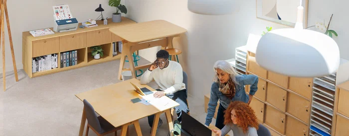 HP ScanJet Enterprise Flow N9000 sn1 Escáner de Documentos con ADF 100 Hojas, A3, Escaneo Duplex 80 ppm/160 ipm, 600 DPI, Color, Pantalla Táctil 4.3", Ethernet, Azul y Blanco