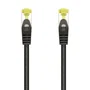 AISENS - CABLE DE RED LATIGUILLO RJ45 LSZH CAT.7 600 MHZ S/FTP PIMF AWG26, NEGRO, 25CM