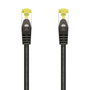 Aisens Cable de red RJ45 CAT.7 S/FTP PIMF 600 MHz 25 cm Negro