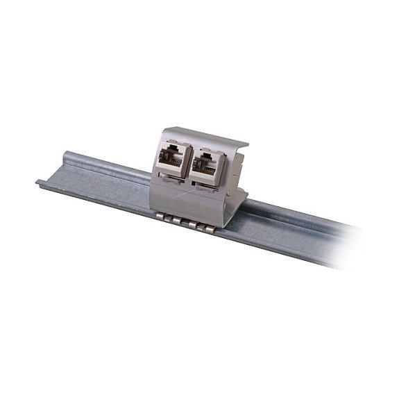 EFB Elektronik ET-25184.V2 Soporte de módulo Keystone para riel DIN en acero inoxidable EFB Elektronik ET-25184.V2 Soporte de módulo Keystone para riel DIN en acero inoxidable