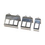 EFB Elektronik Soporte para módulo Keystone ET-25184.V2 en acero inoxidable