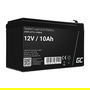 Green Cell Ersatzbatterie AGM50 - Batería 12V 10Ah AGM Recargable, Tecnología VRLA