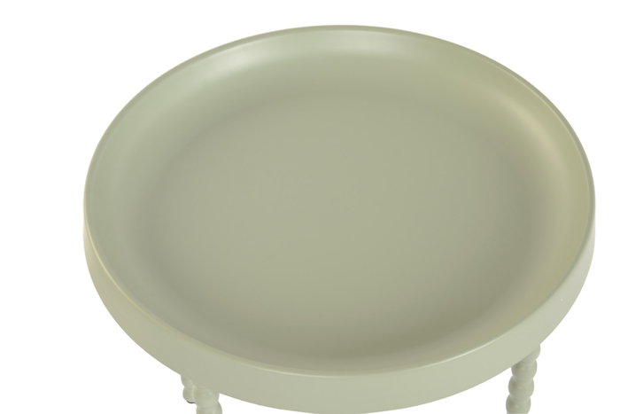 DKD Home Decor Mesita Auxiliar Verde Menta 75x39x75 cm Set 2