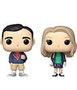 The Office Pack de 2 POP! Television Vinyl Figuras Michael & Holly 9 cm