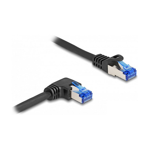 DELOCK Cable de red Patch cord Cat 6a S/FTP 1 m Negro DELOCK Cable de red Patch cord Cat 6a S/FTP 1 m Negro