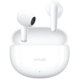 Vivo Buds Air 3 Auriculares Bluetooth Inalámbricos IP54 50h Total Estuche, 10h Autonomía, Drivers 12mm, Modo Gaming 88ms, App, Carga Tipo-C, Color Cloud White