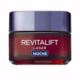 L'Oréal Paris REVITALIFT LASER X3 Crema Noche Antiarrugas con Pro-XylaneTM y Centella Asiática para Mujer - 50 ml