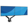 iiyama DS4002C-B1 Soporte Monitor Doble 24-34 Pulgadas, Doble Brazo Articulado, Gas Spring, 2x12kg, Negro