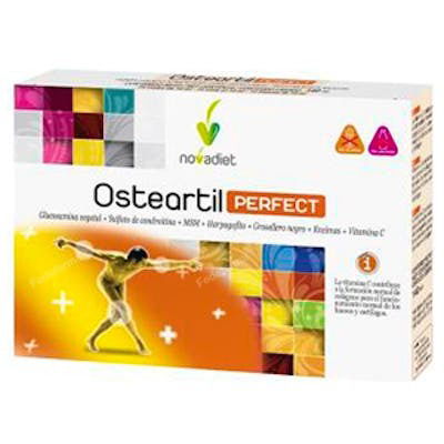 NOVADIET Osteoartil Perfect 14 Viales Complemento Alimenticio para Huesos y Articulaciones con Vitamina C NOVADIET Osteoartil Perfect 14 Viales Complemento Alimenticio para Huesos y Articulaciones con Vitamina C