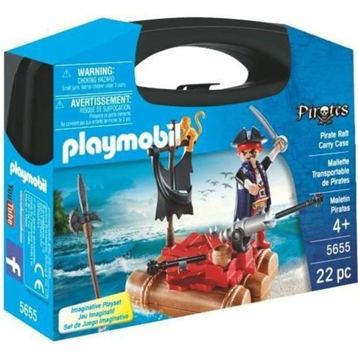 Playmobil Maleta Pirata - Niño con Cañón y Proyectiles, 22 piezas Playmobil Maleta Pirata - Niño con Cañón y Proyectiles, 22 piezas