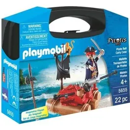 Playmobil Maleta Pirata Cañón y Proyectiles 22 Piezas A Partir de 4 Años PL5655