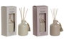 DKD Home Decor Ambientador Mikado Gres Scandi con Jarrón, Pack de 2