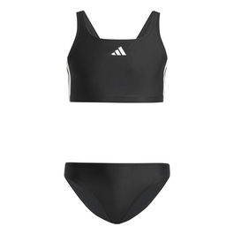 Bikini-Braga Para Niñas Adidas 3 Bandas Bld Negro 40