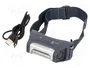 SCANGRIP Linterna de cabeza LED con detector de movimiento