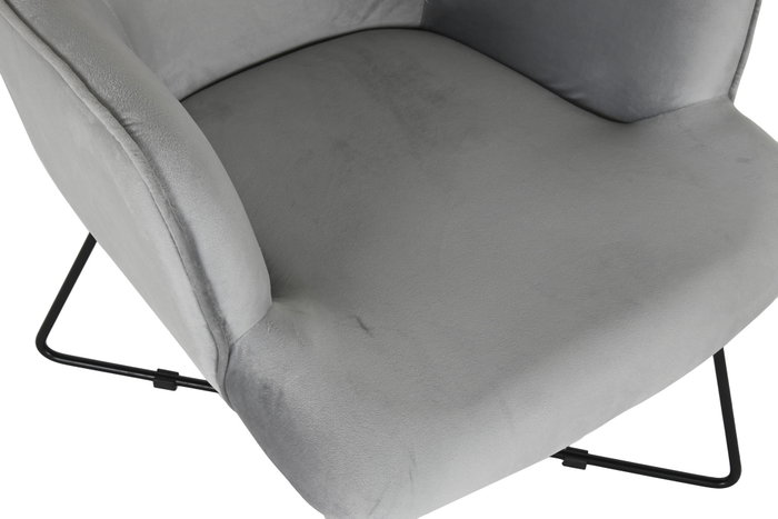 DKD Home Decor Butaca Gris 81 x 86 x 67 cm