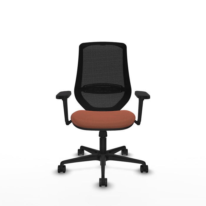 PIQUERAS Y CRESPO Silla de oficina Mardos con mecanismo Sincro, Marrón y Negro PIQUERAS Y CRESPO Silla de oficina Mardos con mecanismo Sincro, Marrón y Negro